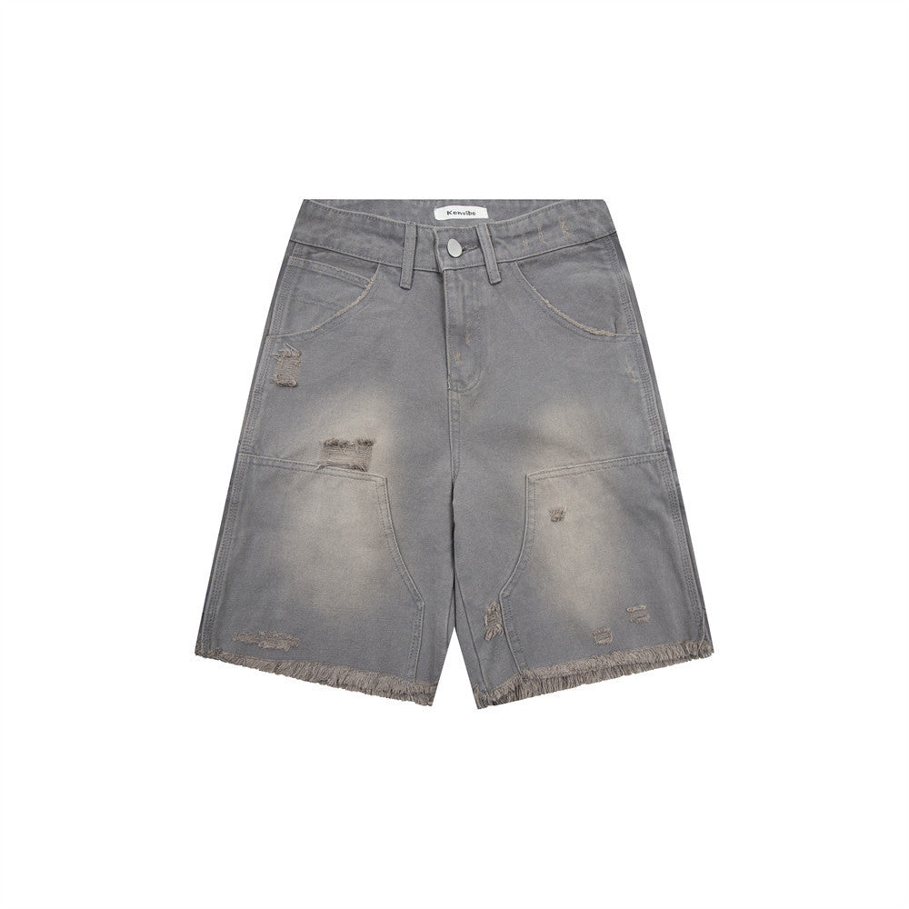 Vervin Gray Washed Jorts